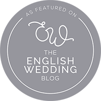 Featured On The English Wedding Blog Logo