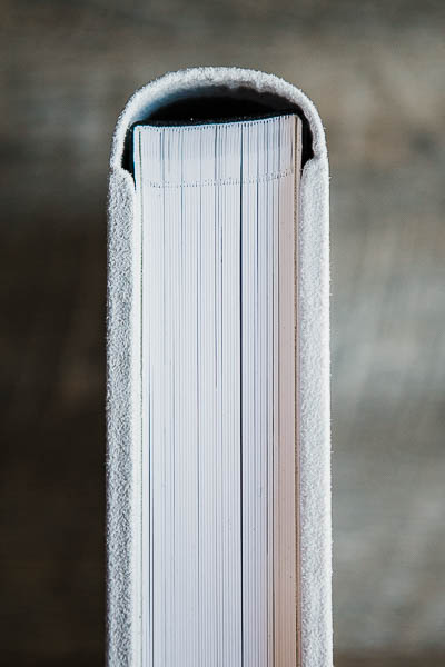 a close up of a book